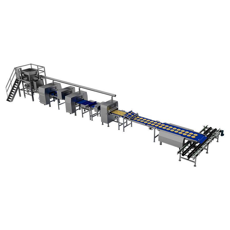 automatic pizza production line