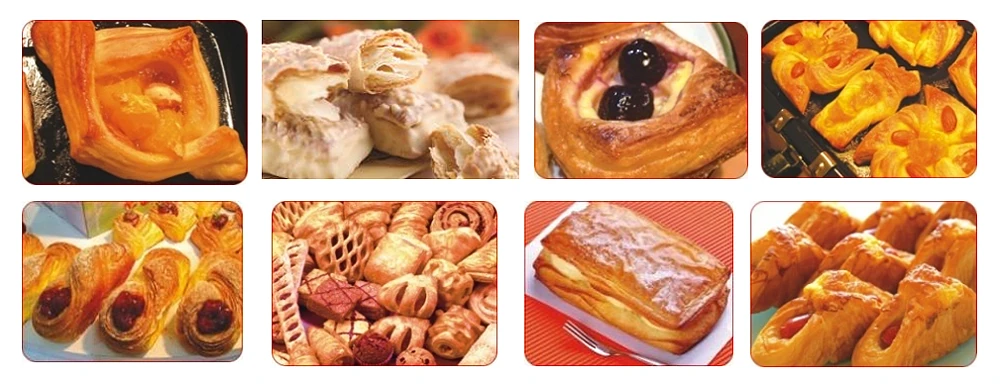 danish pastry forming line
