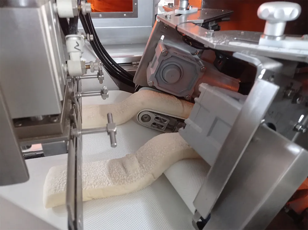 stress free dough forming system