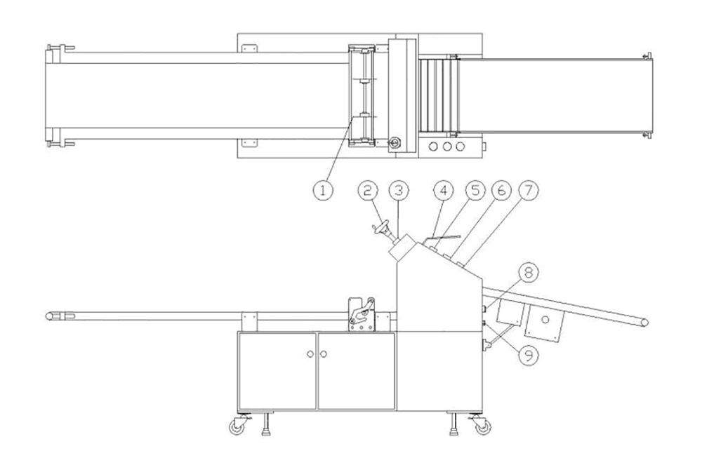 zl 631 divider and shaping machine