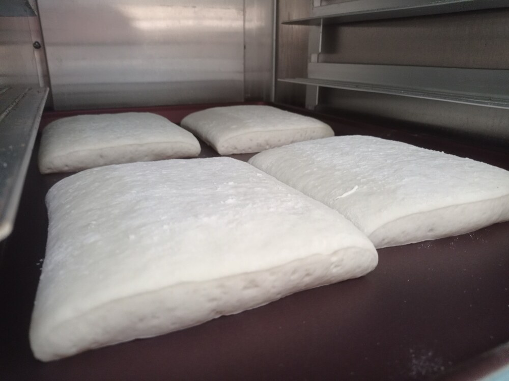 Automatic Ciabatta Production Line — application in use