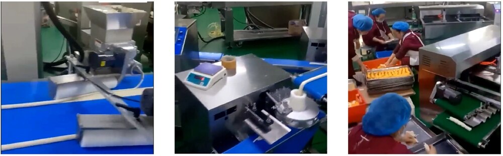 Fried Dough Twist Machine — packaging and delivery