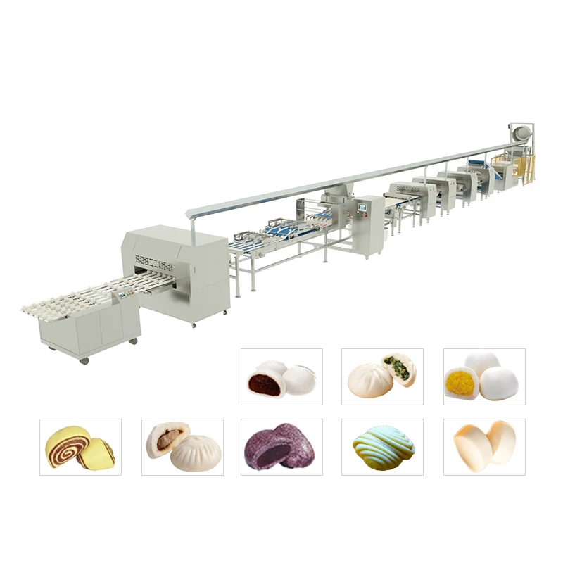 full automatic steamed stuffed bun/steamed bread production line