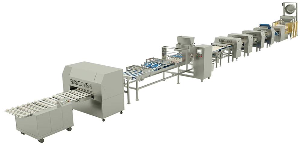 full automatic steamed stuffed bun/steamed bread production line