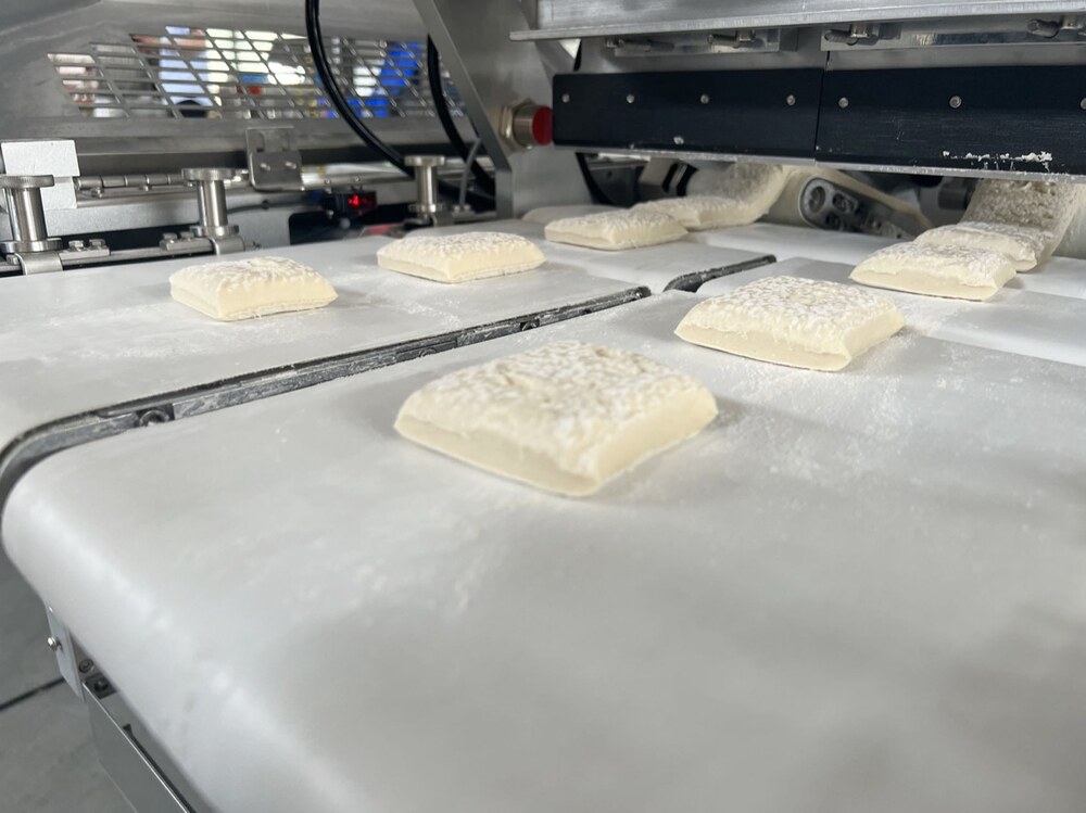 Stress-Free Dough Forming System — application in use